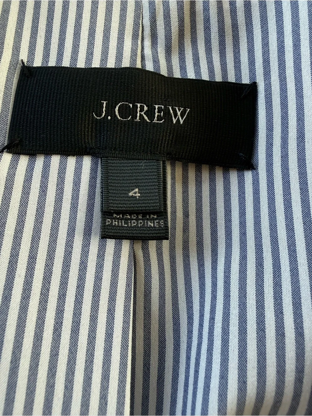 J. Crew Black Velvet Single-Button Blazer